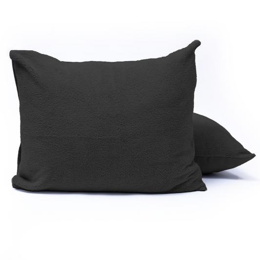 Teddy Pillowcase Set of 2 - Anthracite
