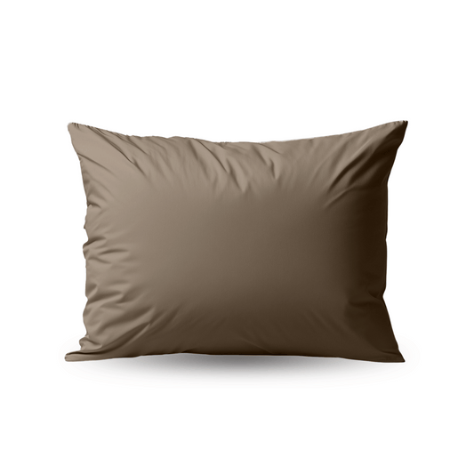 Zelesta Premiumbed Pillowcase Set of 2 - Taupe & Cream
