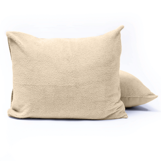 Teddy Pillowcase Set of 2 - Taupe