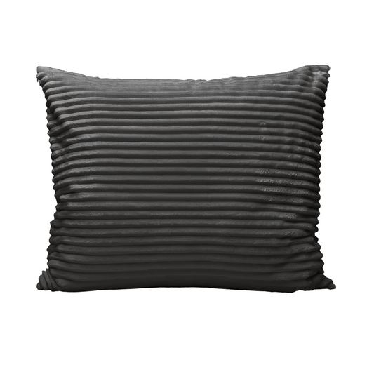 Zelesta Teddy Groovebed Pillowcase Set of 2 - Anthracite