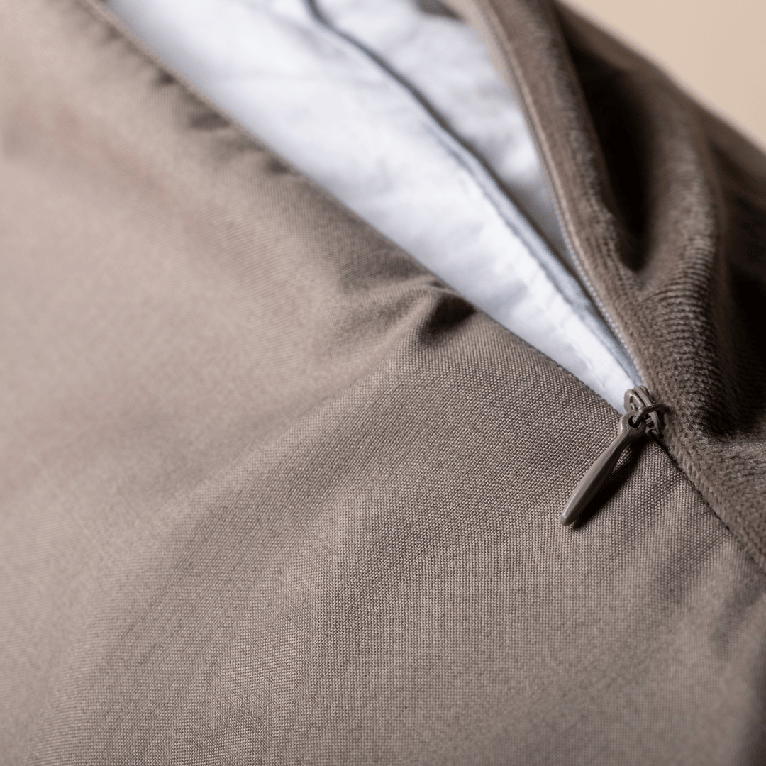 Zelesta Velvetbed Pillowcase Set of 2 - Taupe