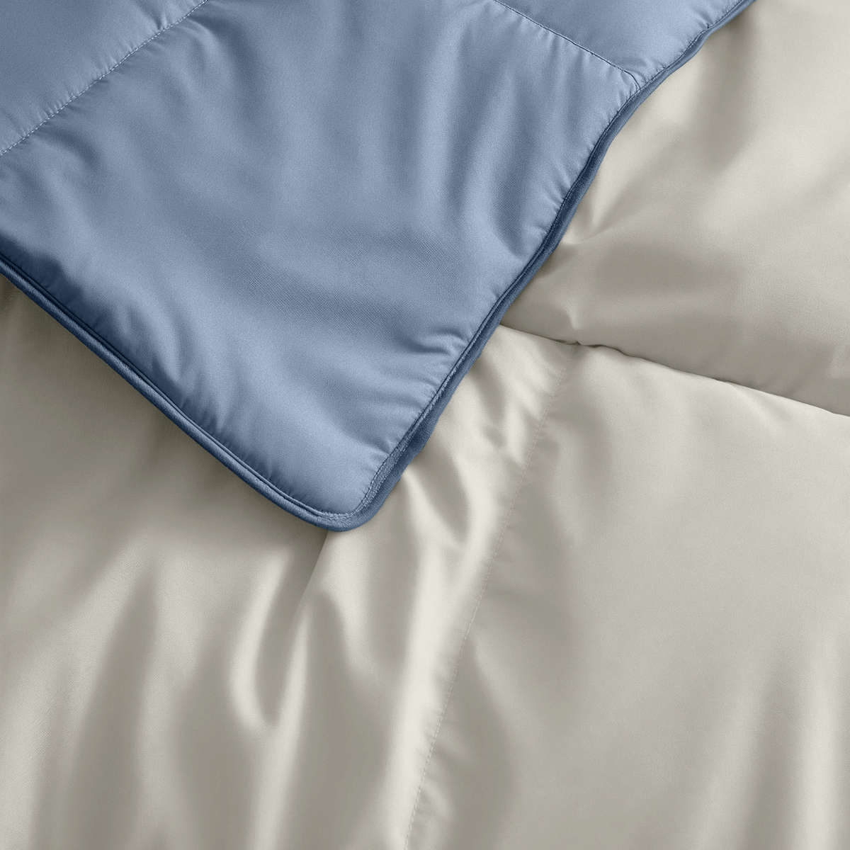 Zelesta Premiumbed Cotton - Dream Blue & Cream
