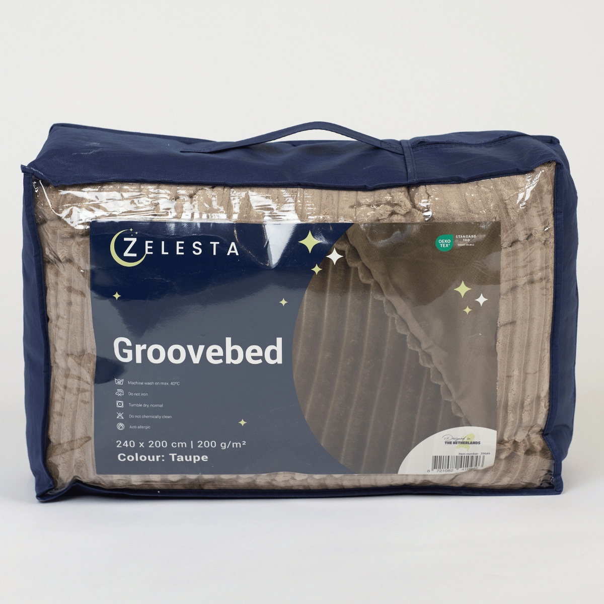 Zelesta Groovebed Taupe