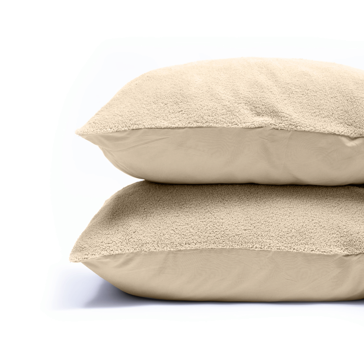 Teddy Pillowcases - Taupe