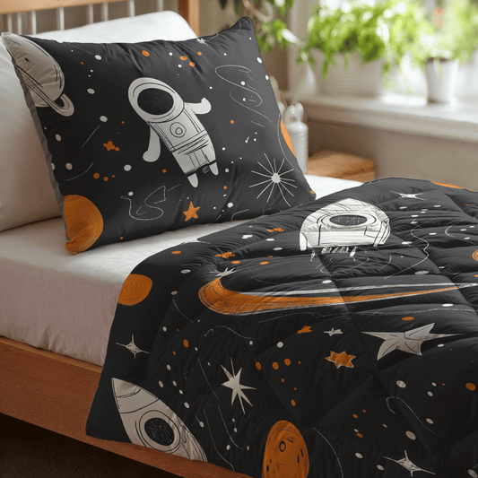 Zelesta Kiddybed Cotton - Space Man