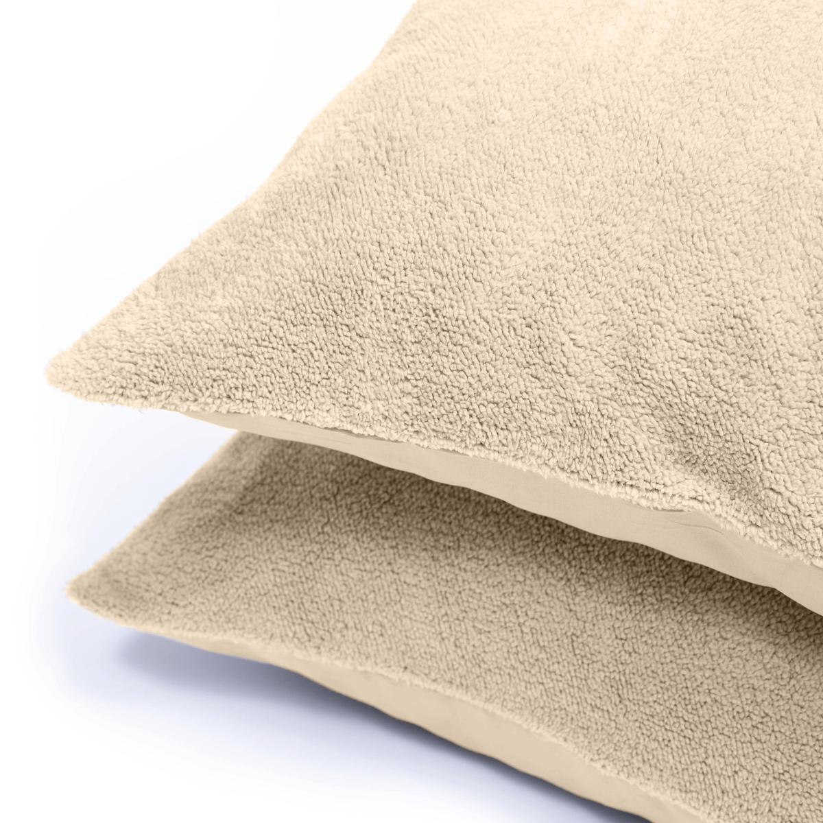 Teddy Pillowcases - Taupe