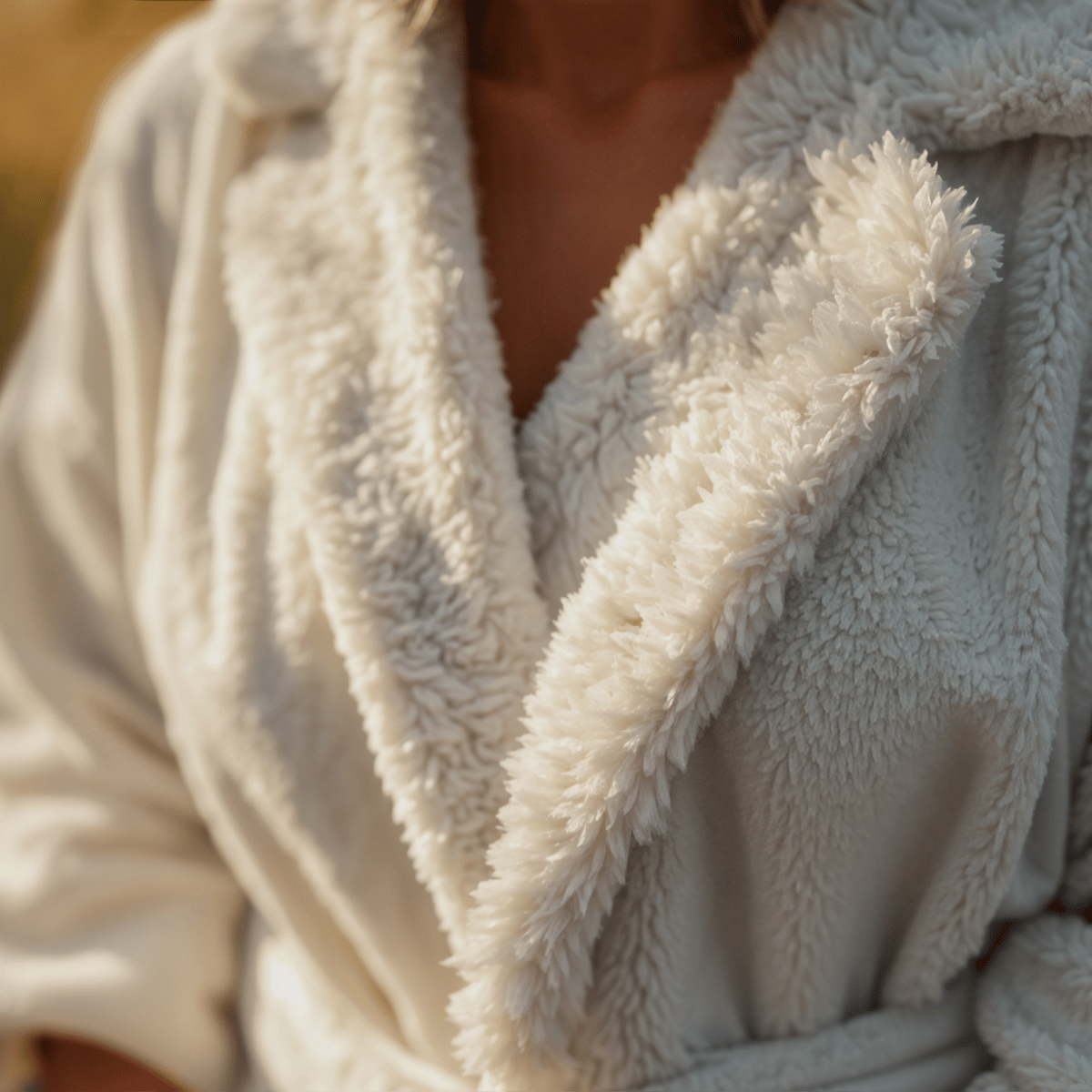 Teddy bathrobe – Beige