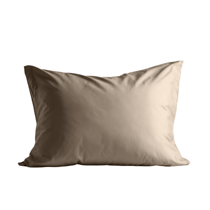 Packshot van Zelesta Satinbed Kussensloop Set van 2 -Beautiful Brown