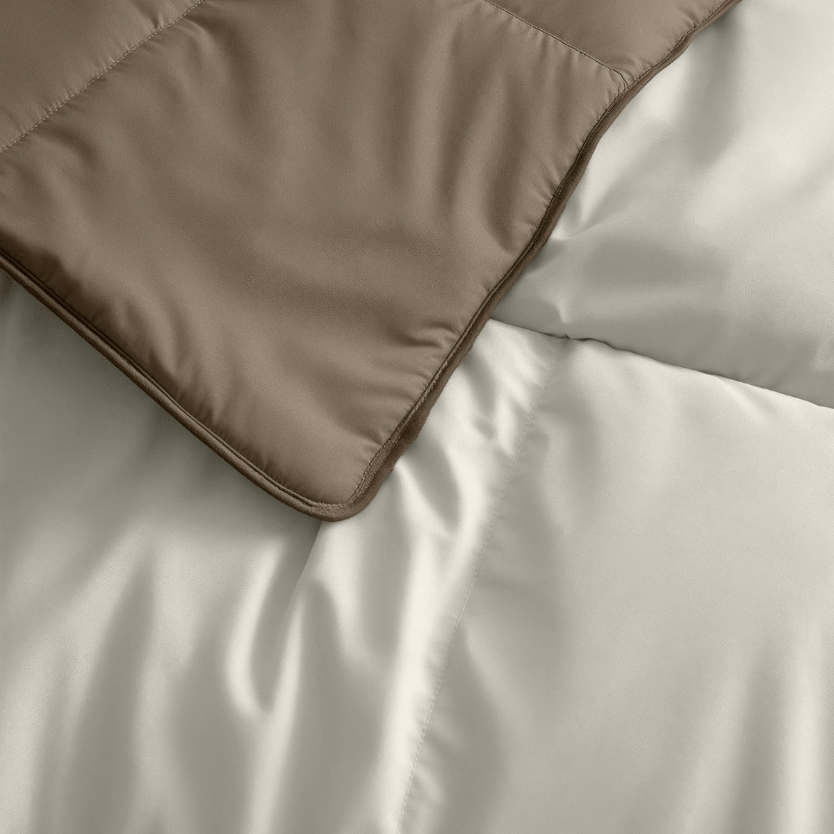 Zelesta Premiumbed Cotton - Taupe & Cream