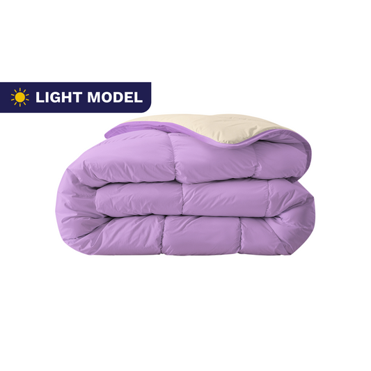 Zelesta Royalbed Light - Purple & Sand Beach