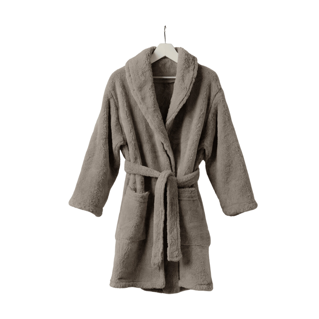 Teddy bathrobe – Taupe