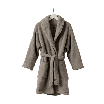 Teddy bathrobe – Taupe