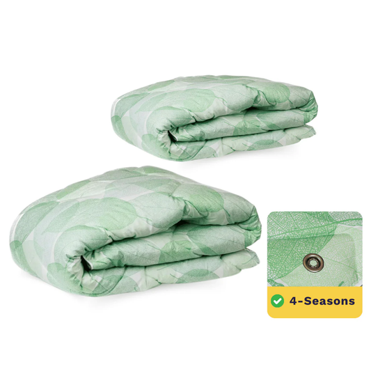 Zelesta Wonderbed 4 Seasons Double -  Fresh Leaf