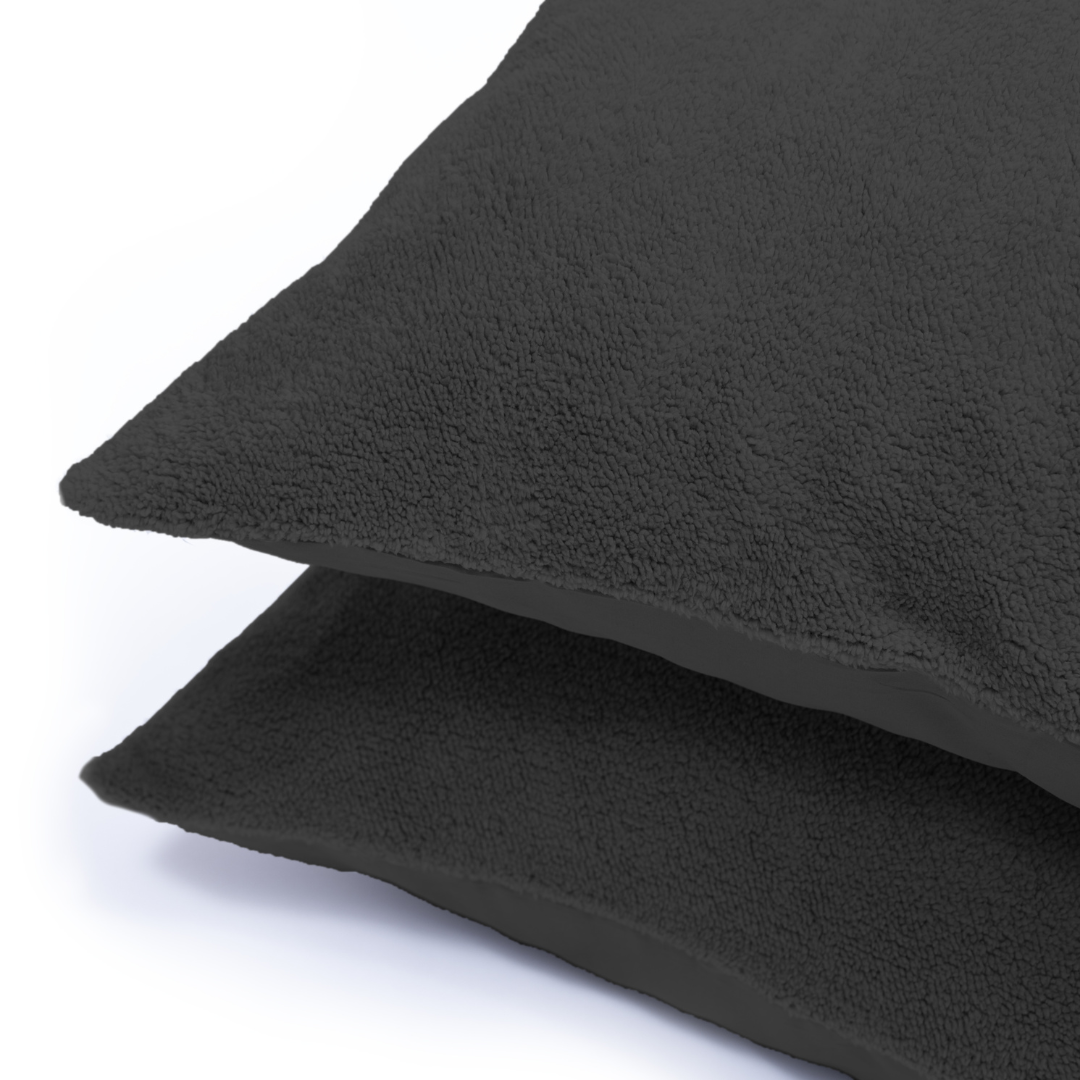 Teddy Pillowcases - Anthracite