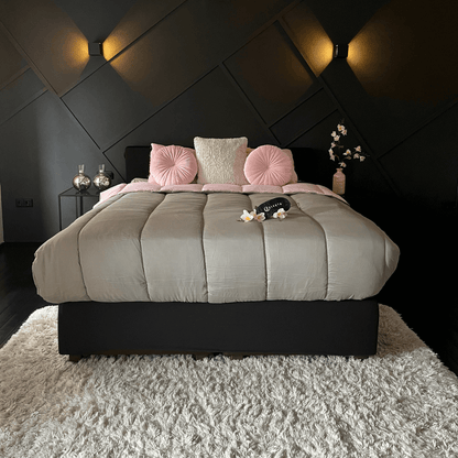 Zelesta Royalbed Light - Pastel Pink & Tender Grey