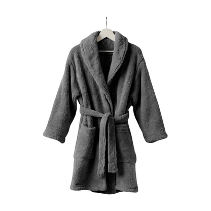 Teddy bathrobe – Anthracite