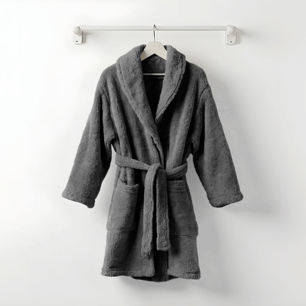 Teddy bathrobe – Anthracite