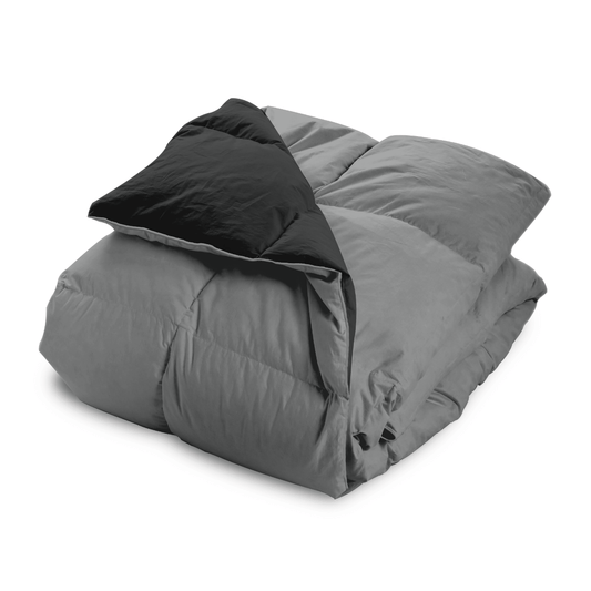 Zelesta Wonderbed Cotton Down - Black & Anthracite