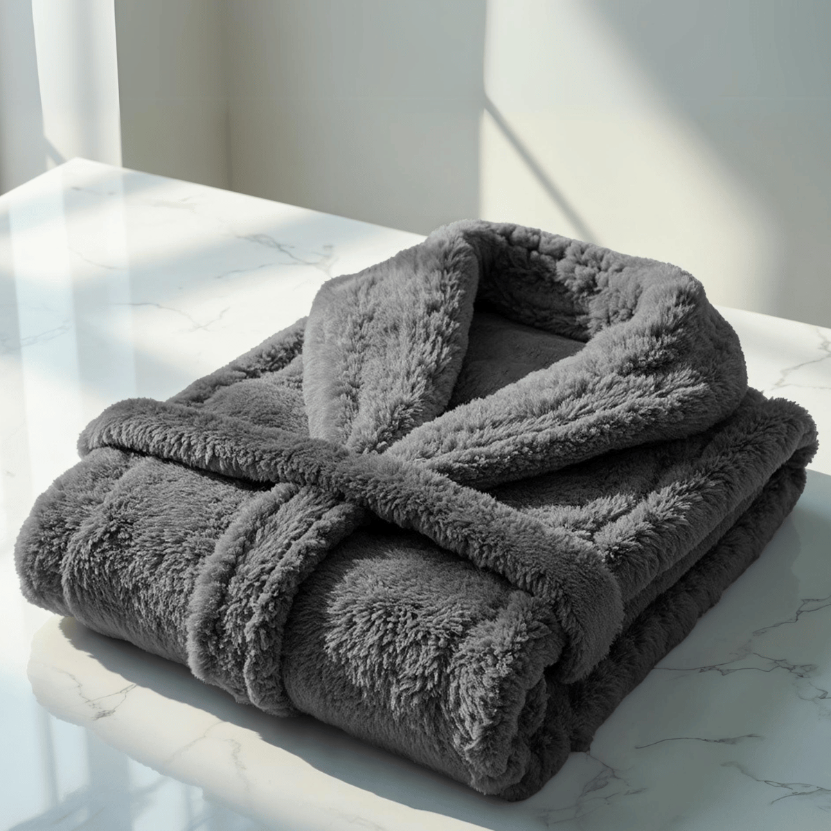 Teddy bathrobe – Anthracite