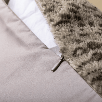 Zelesta Teddybed Pillowcases - Panther Taupe