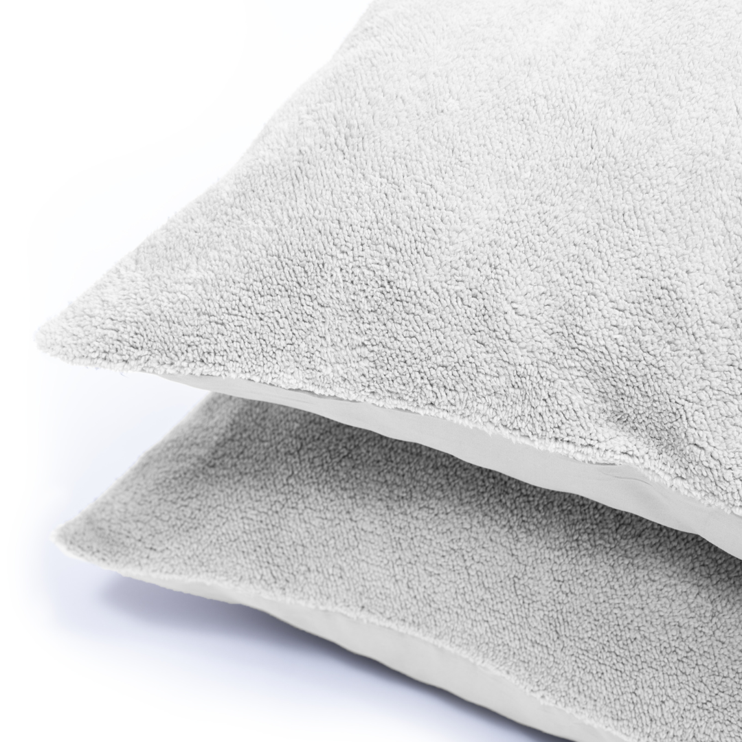 Teddy Pillowcases - Grey