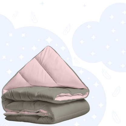 Zelesta Royalbed - Pastel Pink & Tender Grey