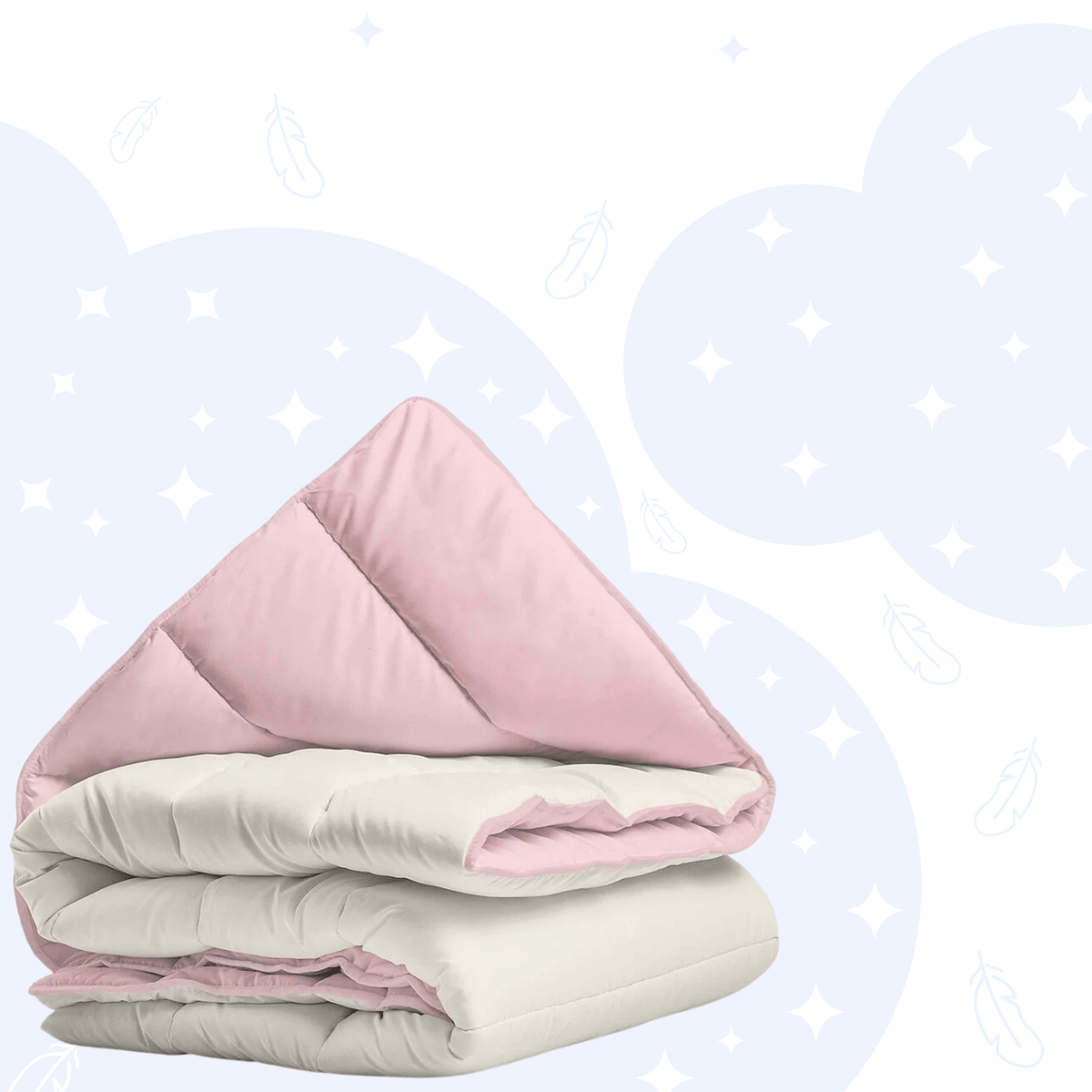 Zelesta Royalbed - Pastel Pink & Cream