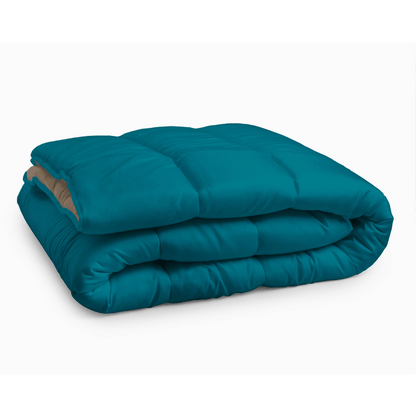 Zelesta Royalbed - Dessert Dune & Petrol Blue