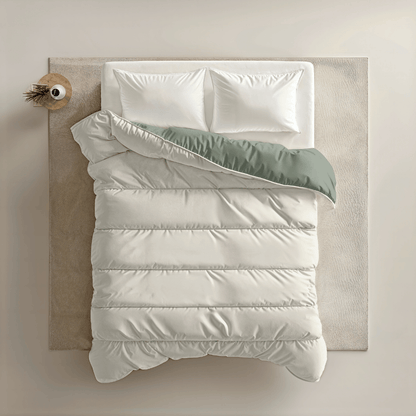 Zelesta Royalbed Light - Pastel Green & Cream