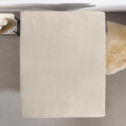 Jersey-Topper-Hoeslaken-Creme