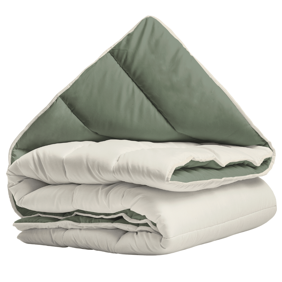 Zelesta Royalbed - Green & Cream