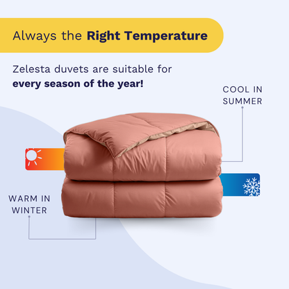 Zelesta Premiumbed Cotton - Salmon & Peach