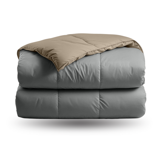 Zelesta Premiumbed Cotton - Anthracite & Taupe