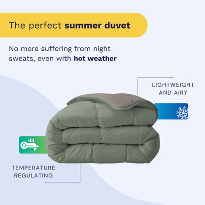 Zelesta Royalbed Light - Tender Grey & Pastel Green