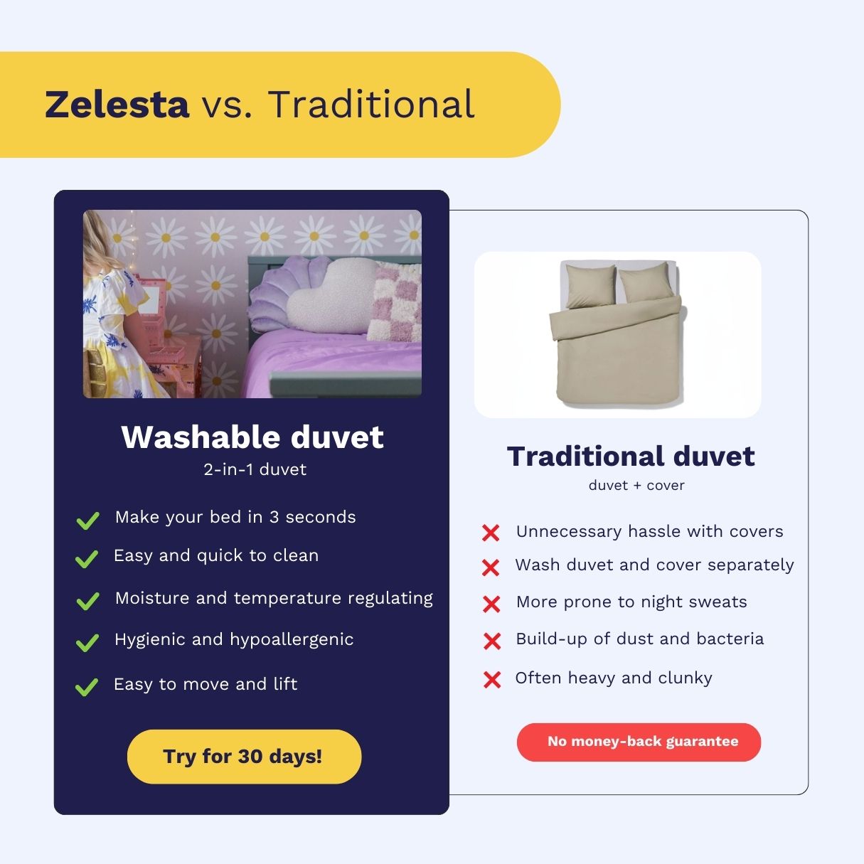 Zelesta Royalbed Light - Pastel Green & Cream