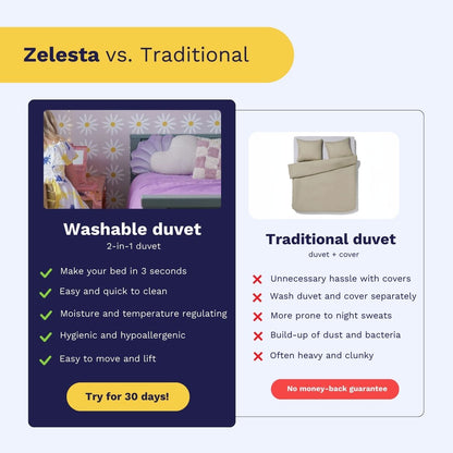 Zelesta Royalbed Light - Pastel Green & Cream