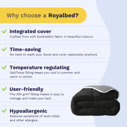 Zelesta Royalbed - Black & Anthracite