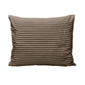 Zelesta Teddy Groovebed Pillowcase Set of 2 - Taupe