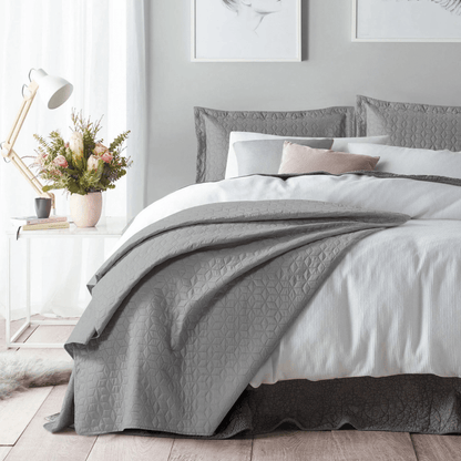 Wayfair Bedspread Silver