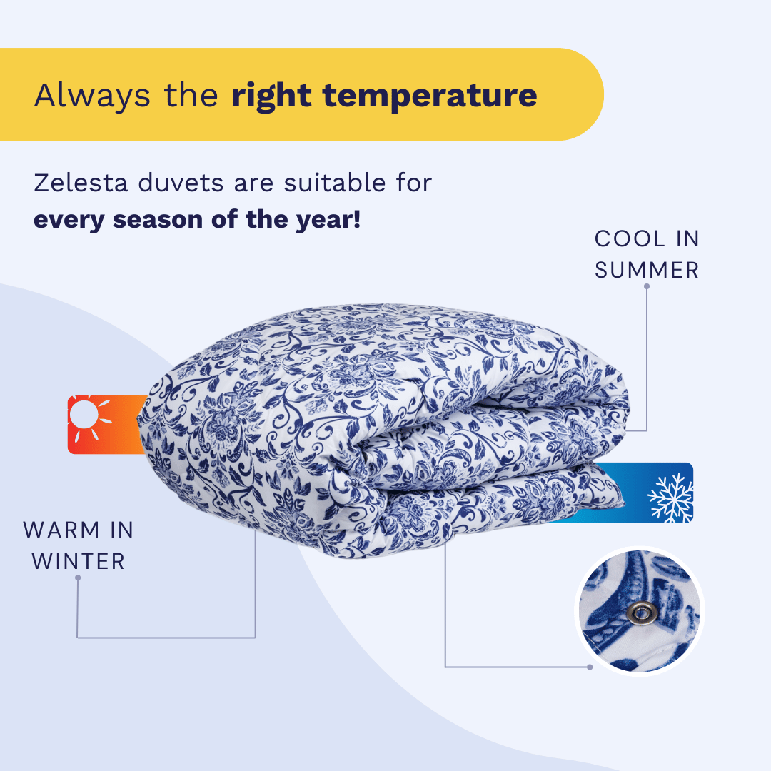 Zelesta Wonderbed 4 Seasons Double - Old Dutch