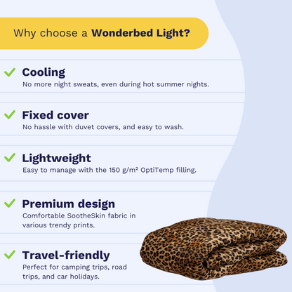 Zelesta Wonderbed Light - Jaguar Skin