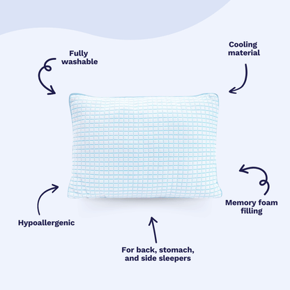 Zelesta WonderPillow Premium Memory Foam Cooling 50x70 cm