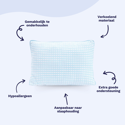 Zelesta WonderPillow Premium Microgel Cooling 50x70 cm