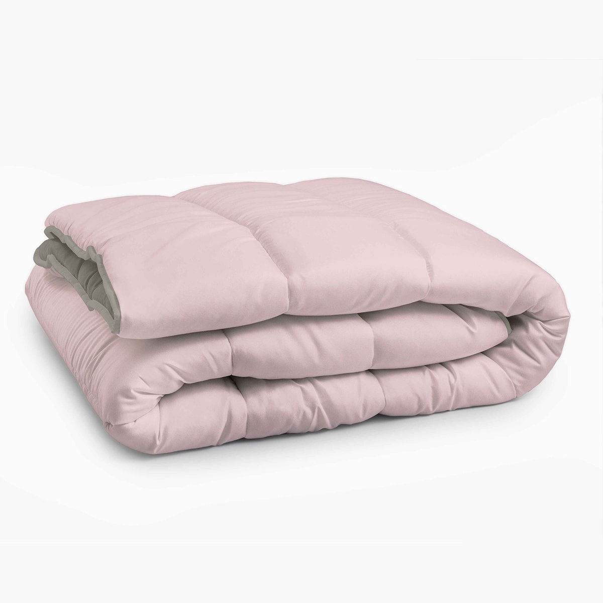       Zelesta Royalbed Roze En Tender Grijs 2 Persoons Dekbed Zonder Overtrek Of Hoes