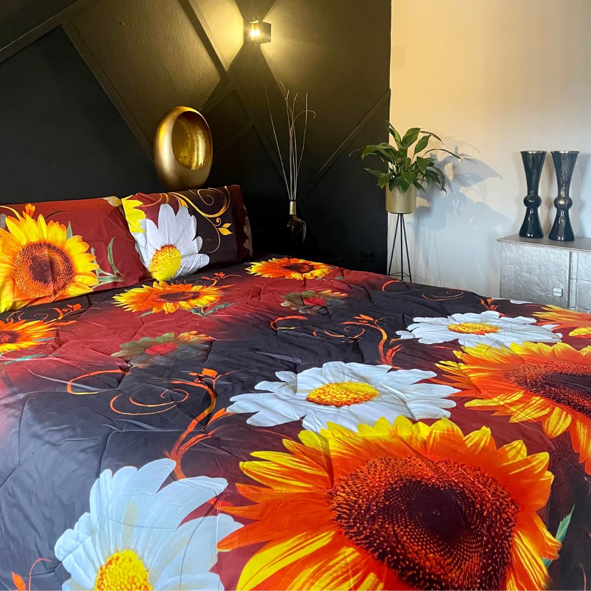 Zelesta Wonderbed Summer Flowers Bloemen Motief Dekbed Makkelijk Te Wassen