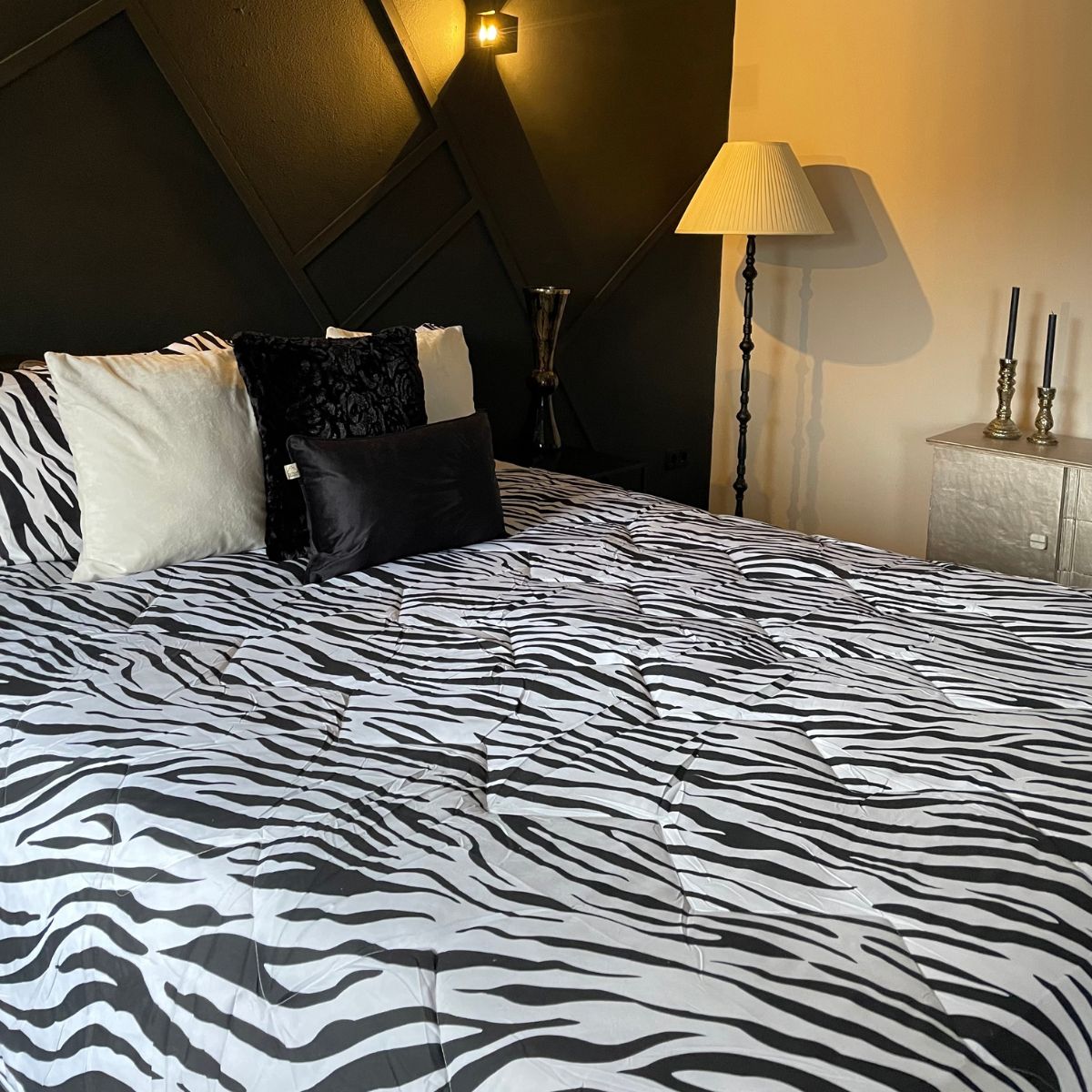 Zelesta Wonderbed Light Zebra Skin Dekbed Tegen Zweten Huisstofmijt