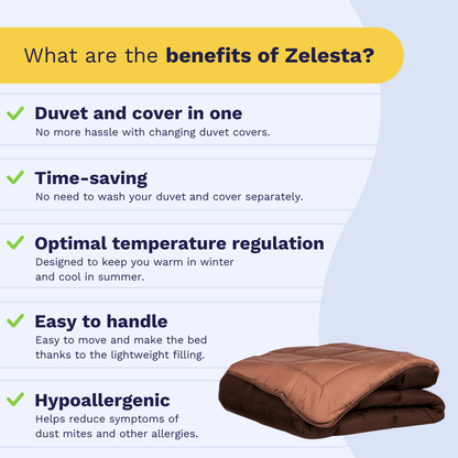 Zelesta Easybed - Chocolate & Mocha