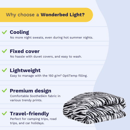 Zelesta Wonderbed Light - Zebra Skin