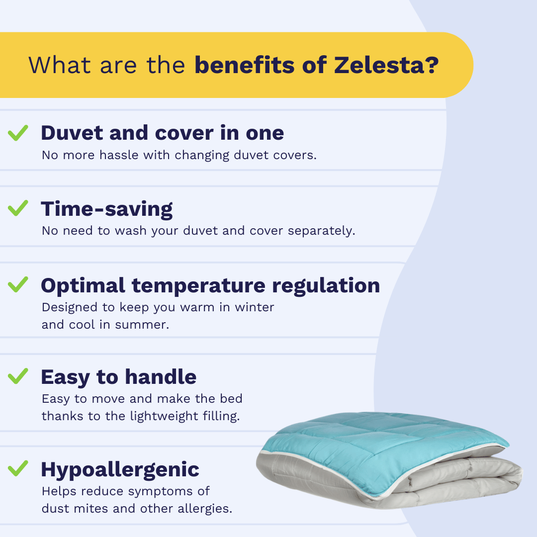 Zelesta Easybed - Grey & Sea Green