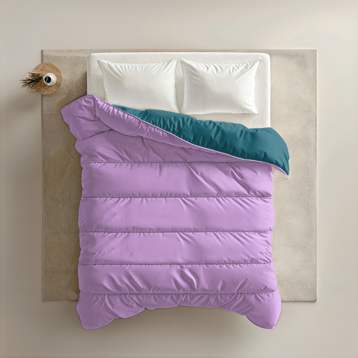 Zelesta Royalbed - Petrol & Purple